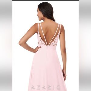 Azazie Thana in Blushing Pink